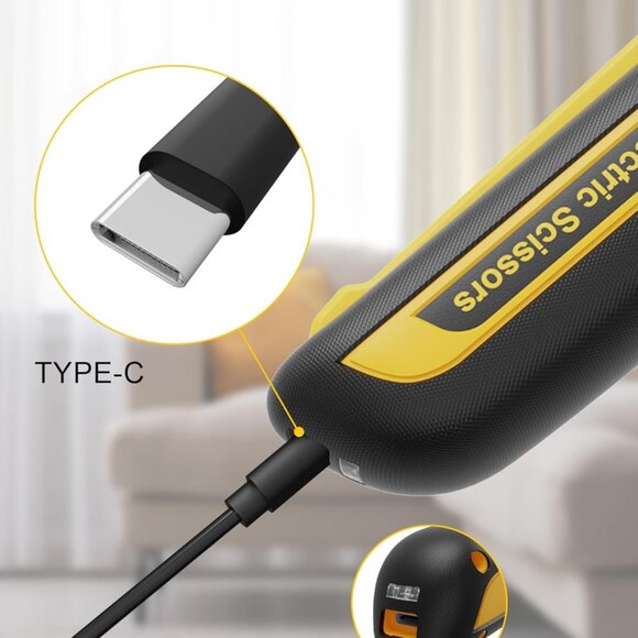 4V 2000mAh Cordless Cardboard Cutting Saw  Electric Chop Saws for Cardboard with - Picture 6 of 8